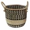 Seagrass Round Small Basket