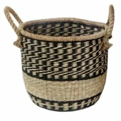 Seagrass Round Small Basket