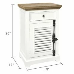 Sharon White Accent Cabinet -Storage supplies shop sharon white accent cabinet 3
