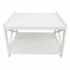 Shoe Rack Bench, White -Storage supplies shop shoe rack bench white