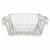 Stanley Black Metal Wire Stack Storage Basket, Small -Storage supplies shop stanley black metal wire stack storage basket small
