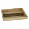Striped Wood Tray, 16x10 -Storage supplies shop striped wood tray 16x10 1