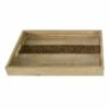 Striped Wood Tray, 19x12 -Storage supplies shop striped wood tray 19x12 1