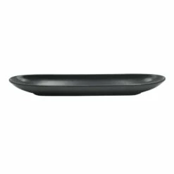 Tracey Boyd Black Wood Tray, 22x5