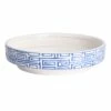 Tracey Boyd Blue Greek Key Ceramic Bowl, 12x3 1 Tracey Boyd Blue Greek Key Ceramic Bowl, 12x3 -Storage supplies shop tracey boyd blue greek key ceramic bowl 12x3 1