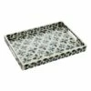 Tracey Boyd Blue Mosaic Patterned Decorative Tray, 14x10 -Storage supplies shop tracey boyd blue mosaic patterned decorative tray 14x10 1