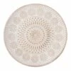 Tracey Boyd Brown Floral Decorative Wood Plate, 16" -Storage supplies shop tracey boyd brown floral decorative wood plate 16