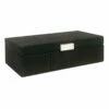 Tracey Boyd Green Woven Decorative Box, 11x6 -Storage supplies shop tracey boyd green woven decorative box 11x6 1