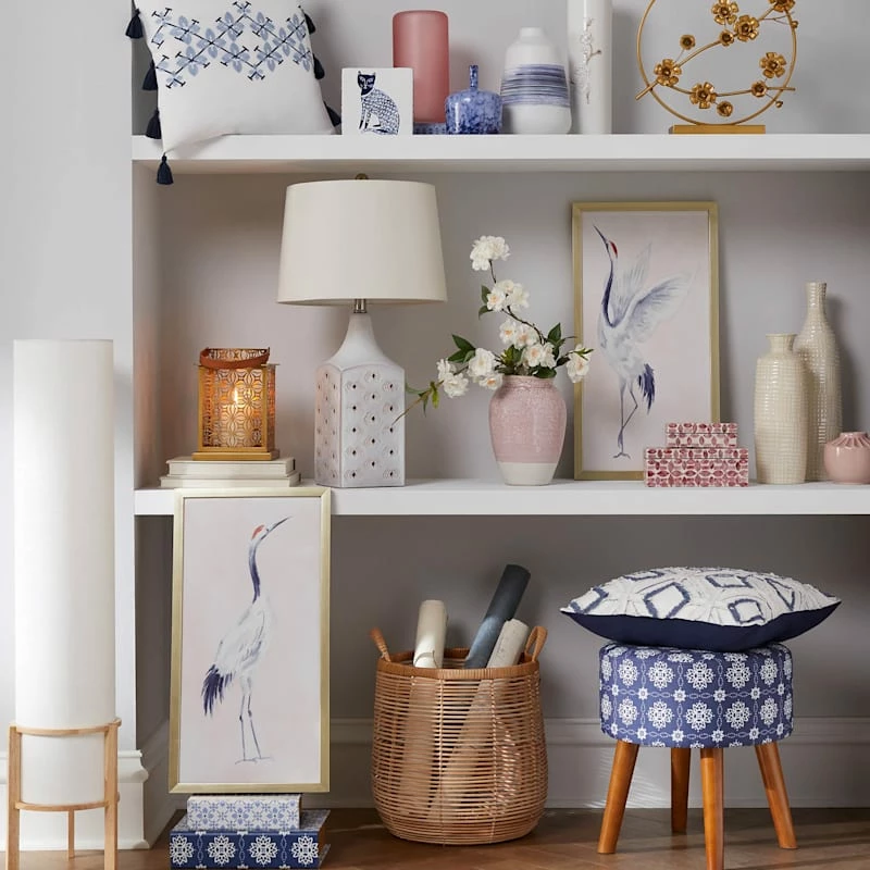 Tracey Boyd Round Rattan Storage Basket, Medium 4 Tracey Boyd Round Rattan Storage Basket, Medium - Image 2