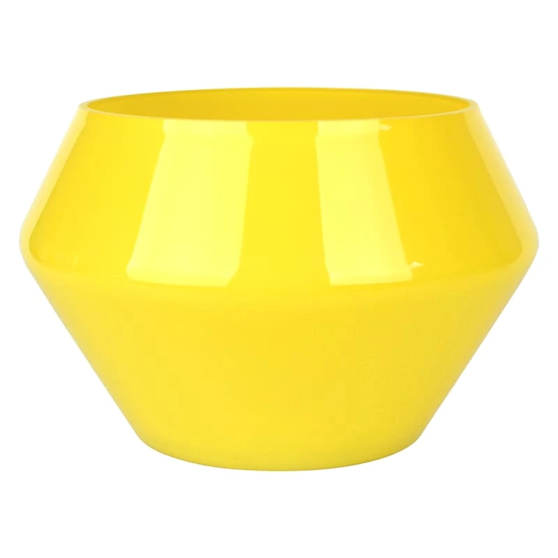 Tracey Boyd Yellow Decorative Glass Bowl, 6" 3 Tracey Boyd Yellow Decorative Glass Bowl, 6"