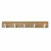 Ty Pennington 5- Hook Wooden Wall Mount -Storage supplies shop ty pennington 5 hook wooden wall mount