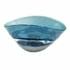 Ty Pennington Blue Art Glass Bowl, 5" -Storage supplies shop ty pennington blue art glass bowl 5