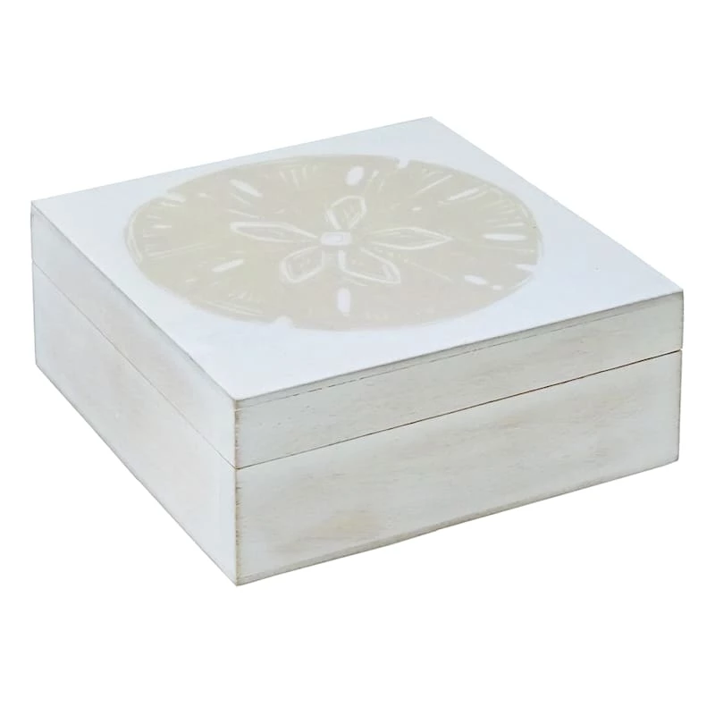 Ty Pennington Wood Box With Decal Top, Large 3 Ty Pennington Wood Box With Decal Top, Large