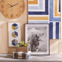 Vintage Denim Decorative Suitcase, 14" 12 Vintage Denim Decorative Suitcase, 14" -Storage supplies shop vintage denim decorative suitcase 14 4