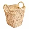 Water Hyacinth Round Uniform Basket S 2 Water Hyacinth Round Uniform Basket S -Storage supplies shop water hyacinth round uniform basket s