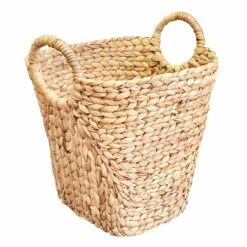 Water Hyacinth Round Uniform Basket S