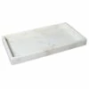 White Marbled Tray, 15x7 2 White Marbled Tray, 15x7 -Storage supplies shop white marbled tray 15x7 1