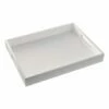 White Wooden Tray, 16x12 -Storage supplies shop white wooden tray 16x12 1