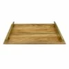 Wood Decorative Tray, 15" -Storage supplies shop wood decorative tray 15