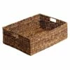 Woven Abaca Under The Bed Basket, Extra Large -Storage supplies shop woven abaca under the bed basket extra large