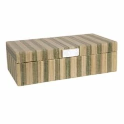 Woven Seagrass Box Decor, 7"